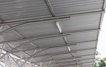 installing Burren metal roofing